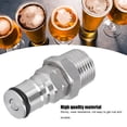 thumbnail image 1 of Adaptador de Gas de Barril, Bloqueo inofensivo desespués del desgaste de acero inoxidable para la resistencia al hogar para la cereza para preparar el barril cursi, 1 of 7