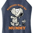 thumbnail image 3 of Peanuts - My Mummy Art - Juniors High Neck Tank Top, 3 of 6