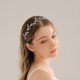 thumbnail image 5 of Silver ZirconWedding Hair Flower Flower Wedding Hair Accessory Wedding Hair Accessory Rhinestone Bridal Headwear for Women and Girls, 5 of 5