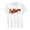 Orange, variant on Infant Girl's T-Shirt Boston Print Short Sleeved T Shirt Baseball Casual Tshirt