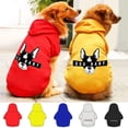 thumbnail image 2 of Dog Clothing Autumn Winter Dog Sweater Warm Pet Clothing Fadouke Clothing Fashion Brand Dog Coat Small Dog ShopWise Round, 2 of 12