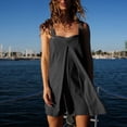 thumbnail image 2 of SRZYMJ Women's Jumpsuit with Adjustable Waist Stylish Women's Casual Sleeveless Jumpsuit with Wide Straps and Convenient Pockets for Effortless, 2 of 6