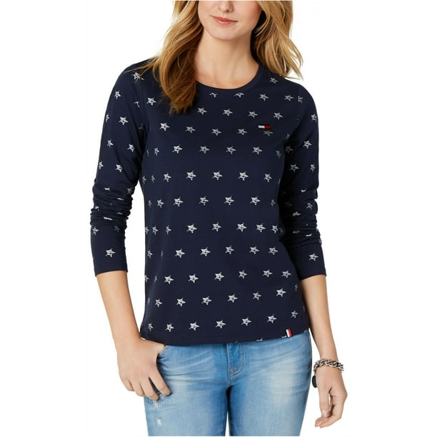 Camiseta azul tommy hilfiger sale