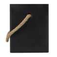 thumbnail image 5 of DecMode Gray Contemporary MGO Outdoor Accent Table with Burlap Handles, 15"W x 18"H, 5 of 7