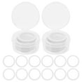 thumbnail image 1 of SHISUYAN 60 Pcs Diaphragmes de Flûte Professionnelle Pièces de Rechange PE, 1 of 8
