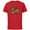Red, variant on Disney Pinocchio Jiminy Cricket High Moral Standards - Short Sleeve Cotton T-Shirt for Adults - Customized-Black