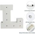 thumbnail image 5 of LINLIN LED Alphabet Lights, Decorative Letters Lights Wooden Alphabet with Battery Operated LED Lights for Home, Living Room, Birthday Wedding Party Decor, 5 of 5