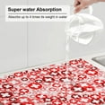 thumbnail image 5 of Sikiie Plus Cross Dish Drying Mat, Kitchen Counter Mat, Self Drying Mat for Kitchen Counter Dish Drying Pad ,for Dishes, Utensils, Pots and Pans（24" x 18"）, 5 of 7