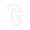 Genuine OE Acura Front Mount Bracket - 50265-SJA-A00