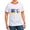 Red/White, variant on CafePress - I Stand With Ukraine Flag American Flag Su T Shirt - 100% Cotton Ringed T-Shirt