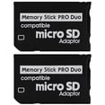 thumbnail image 1 of Adaptador Memory Stick Pro Duo, paquete de 2, lector de tarjetas Skywin, 1 of 7
