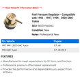 thumbnail image 2 of Fuel Pressure Regulator - Compatible with 1996 - 1997, 1999 - 2000 GMC Yukon - AC Delco, 2 of 2