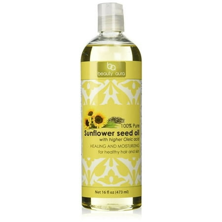 Beauty Aura Sunflower Oil 16 Oz
