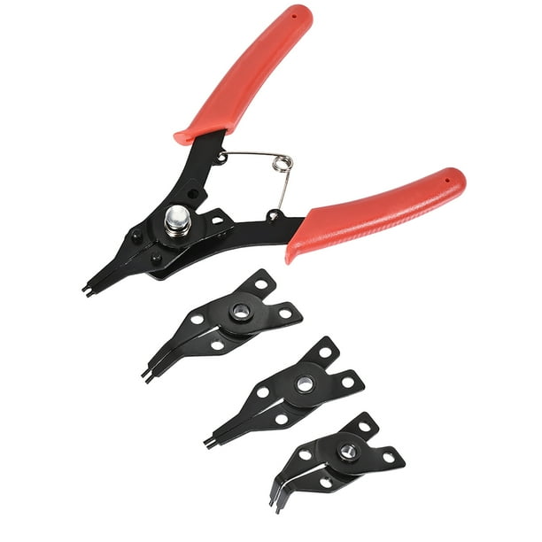 Snap Ring Pliers Set 6 Inch 4 in 1 Multi Angle Retaining Ring