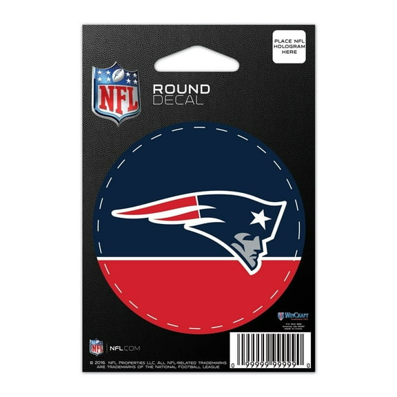 WinCraft New England Patriots 3" Round Decal