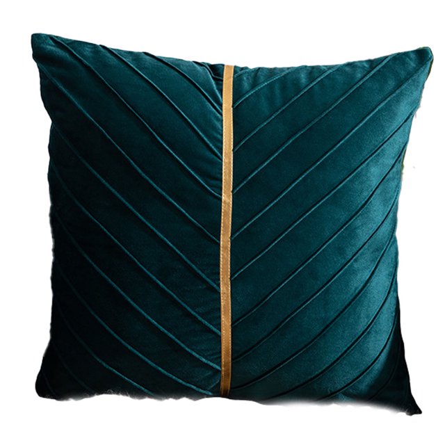 Terciopelo holandés terciopelo salón sofá cojín oficina cintura resto-funda de almohada reposacabezas