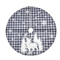 thumbnail image 2 of Coxeer Christmas Tree Mat Round Elk Pattern Fashion Xmas Tree Skirt Tree Base Cover, 2 of 4