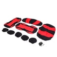 thumbnail image 3 of Accesorio para interior de automóvil, juego de 9 fundas para asientos, fundas para reposacabezas, de primera línea, 3 of 9