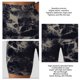 thumbnail image 5 of Pantalones cortos de yoga para mujer Tie Dye sin costuras elásticos para mujer levantamiento de glúteos de cintura alta pantalones cortos de yoga para deportes correr fitness, 5 of 6