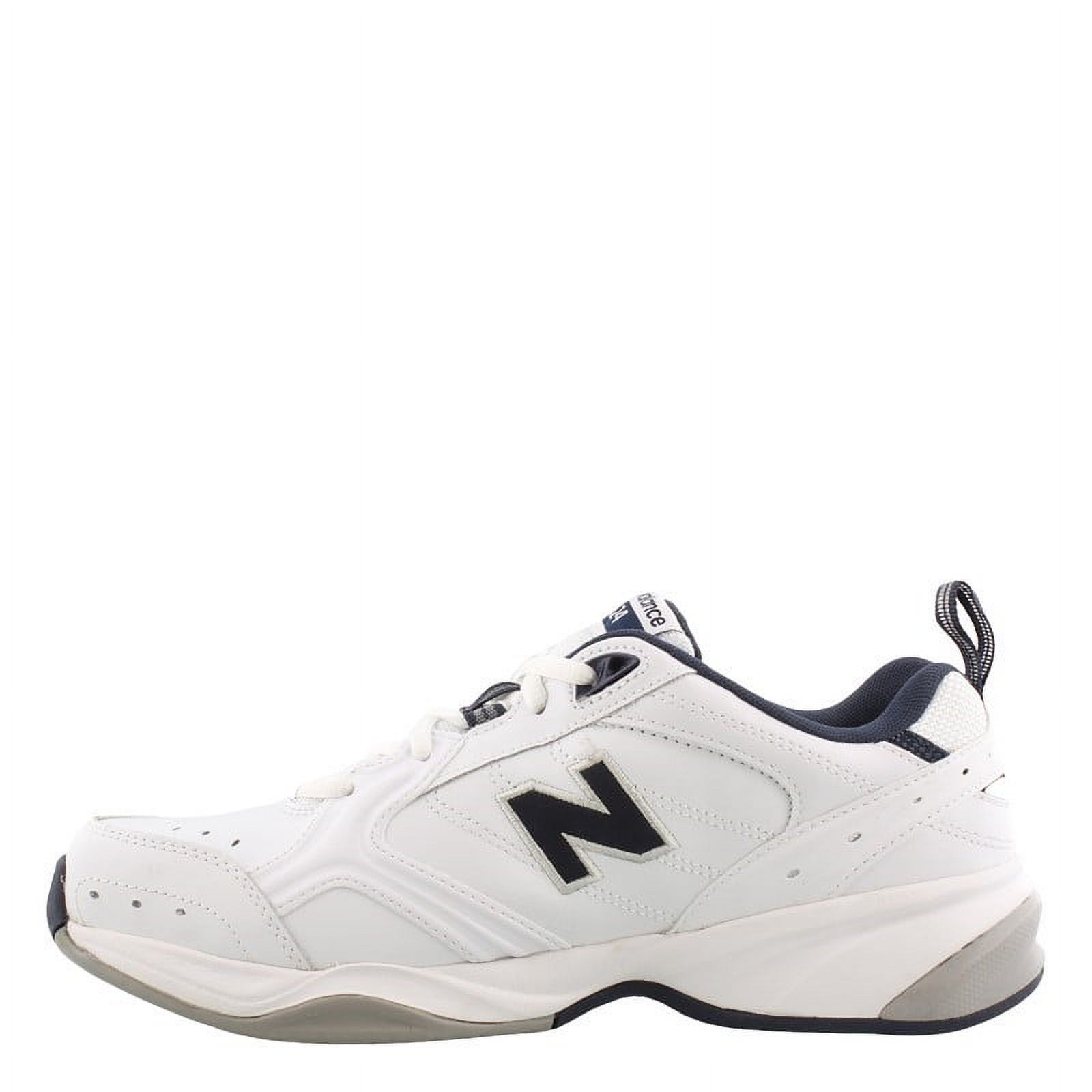 New Balance 624 White & Navy Training Shoes / Sneakers - MX624WN2- 8 W- Men New New Balance 624 Men main image 2