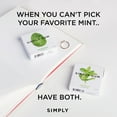 thumbnail image 3 of SIMPLY Gum Plastic-Free Chewing Gum Mint Lovers - Peppermint, Spearmint - 15 Pieces, 6 Pack, 3 of 11