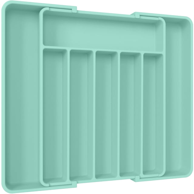 Organizador Expandible y Ajustable para Cajones de Cocina Aujen Verde