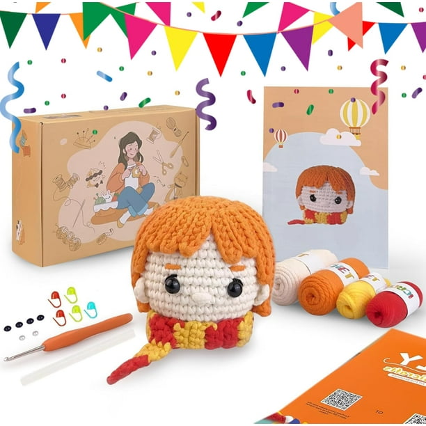 Kit de ganchillo Animales amigurumi de ganchillo para principiantes