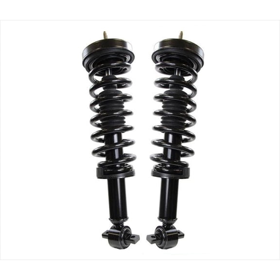 Coil Spring Struts For REAR WHEEL DRIVE ONLY 2014 Ford F150 Extended Cab 2pc