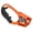Orange, variant on YAHHU Left Hand Climbing Ascender Aviation Light Alloy Mountaineering Rock Rappelling Gear Equipment, Fit 8-13mm Rope (7.5 x 3.5 Inches / 19 x 9 cm), Matte Black