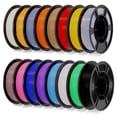thumbnail image 1 of Filamento PLA+ para impresora 3D, 1,75 mm, 16 unidades, 4 kg, multicolor, 1 of 6