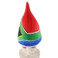 thumbnail image 4 of HPO Adult Unisex South Africa Flag Troll Wig | National Pride Multicolor Sport Wigs Synthetic Fiber, 4 of 9