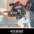 thumbnail image 2 of Sierra circular SKIL 20V sin escobillas CR6413B-11 para madera con batería, 2 of 6