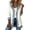 Y6-White, variant on Textilo Denim Patchwork Collared Shirt Jacket for Women Ribbed Knit Button Down Jacket Lapel Collar Long Sleeve Denim Spliced Shacket Loose Fit 2026 Winter Fall Casual Soft Outerwear,Red 2XL