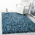 thumbnail image 3 of SAFAVIEH Rio Kynaston Solid Polyester Shag Area Rug, Beige/Ivory, 4' x 6', 3 of 5