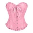 thumbnail image 4 of Bustier Élégant pour Soirée Formelle, Corset avec devant en Dentelle et Fermeture à Trois Crochets, 4 of 8