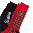 thumbnail image 4 of Polo Ralph Lauren Men's 2-Pack Dalmatian Crew Socks, Multicolor Size 6-12.6, 4 of 4