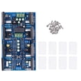 thumbnail image 2 of YJ00180 Power Amplifier Board, 300W+300W YJ00180 Amplifier Part 2-Channels PCB Electrolytic Capacitor PCB Power Amplifier Board  for Home for Worker for Outdoor, 2 of 7