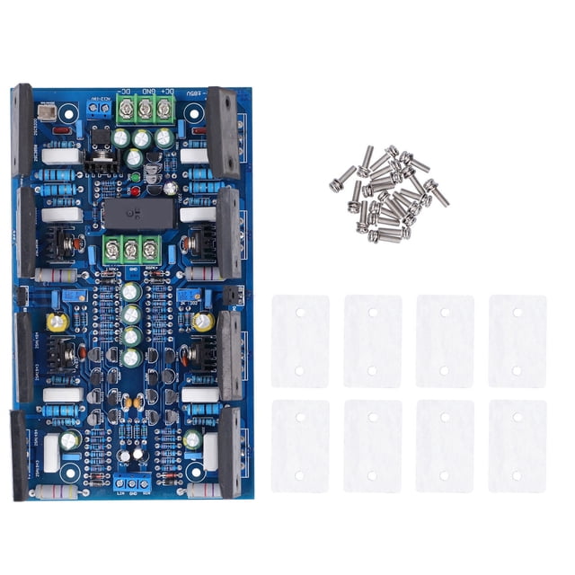 Placa amplificadora de potencia Y, placa amplificadora de potencia Placa amplificadora de potencia de canal de 2 canales Placa amplificadora de potencia W diseñada a medida para la perfección NikouMX herramienta