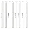 thumbnail image 2 of Unique Bargains 19 Pcs 304 Stainless Steel Round Rods 2/2.5/3/4/5/6/8/10mm Dia 400mm Length Solid Shaft Rods for DIY Model Car, 2 of 5