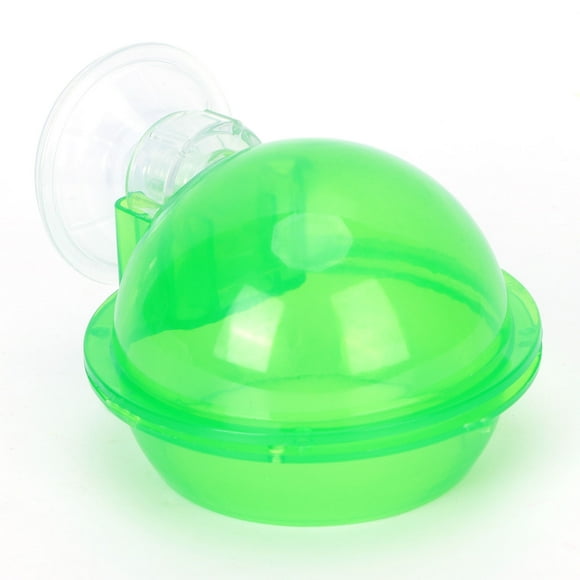 Translucent Pet Feeder, Food-grade Plastic Reptile Supplies  Anti-Escape Reptile Food Bowl  for Lizards for Geckos for Centipedes