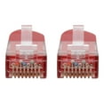 thumbnail image 4 of Tripp Lite Cat6 Cat5e Gigabit Molded Patch Cable RJ45 M/M 550MHz Red 7ft (n200-007-rd), 4 of 4