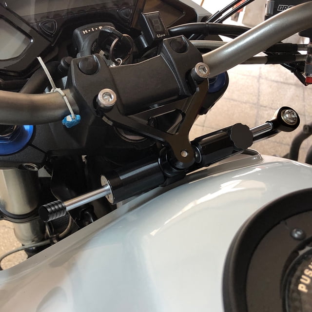 unbranded 1Ud Estabilizador De Para Motocicleta Ligero De Aluminio Con Instalación Fácil