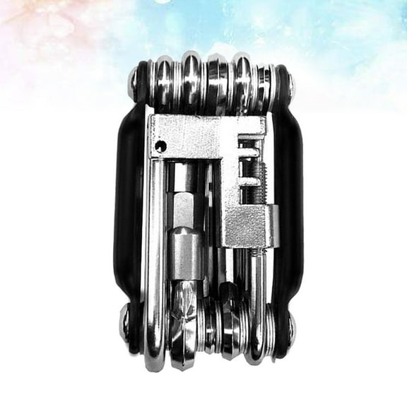 NICEXMAS Mountain Bike Tool Kit Repair Kit Black 1Pack Steel