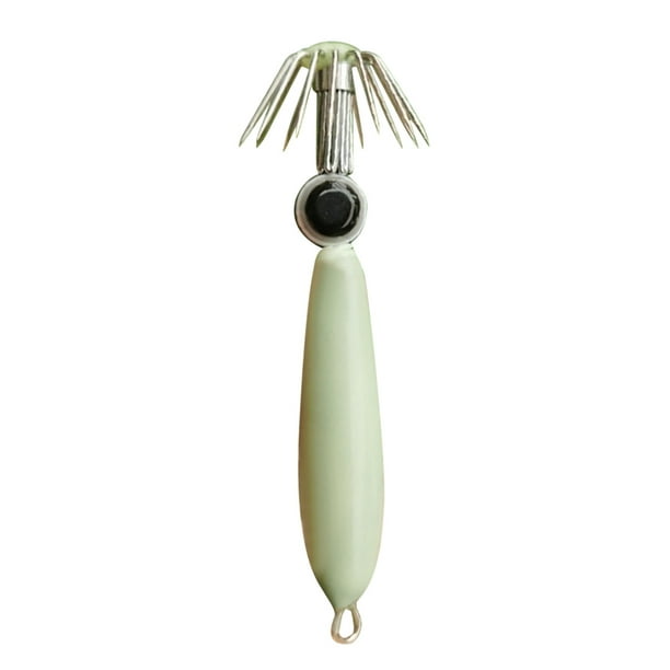 Anzuelo de pulpo luminoso, sepia, camarón, cebo para pescador (pequeño) Sywqhk Alta Calidad
