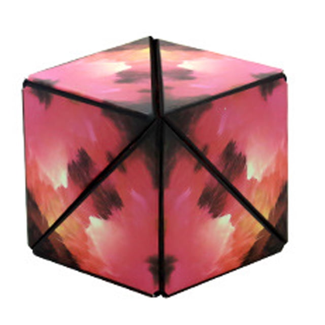 Fidget Toys Shape Shifting Box Fidget Cube 3D Magnetic Magic Cube Magnet Transforms Into Geometry Bulk Decompression Educational Deformation Puzzle For 8/9/10/12 Year Old Boys And Girl Birthday Gifts