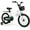 White, variant on OLAKIDS Kids Bike, 12 14 16 18 Inch Toddlers Bike with Training Wheels Adjustable Seat and Handlebar, Handbrake and Coaster Brake, Children's Bicycle for Boys Girls