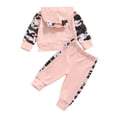 thumbnail image 2 of Bmnmsl Baby Set Camouflage Letters Long Sleeve Hooded Pullover Pants, 2 of 5