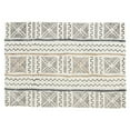 thumbnail image 2 of Fennco Styles Mud Cloth Design 100% Cotton Placemats 14 x 20 Inch, Set of 4 - White Multi Table Mats for Home DÃ©cor, Banquets and Special Occasion, 2 of 2
