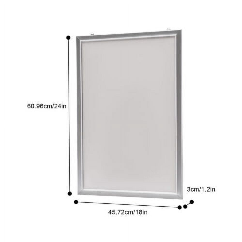 LED Backlit Movie Poster Art Picture Frame Light Box Advertising Display 18x24"