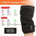 thumbnail image 3 of Savior Heat 2PCS Heated Knee Brace for Pain Relief Wireless Electric Heating Knee Massage Pad with Adjustable Temp, 3 of 11